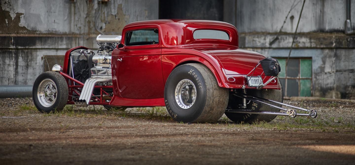 Big Bad Pro Street 1932 Ford Coupe By Wentz
