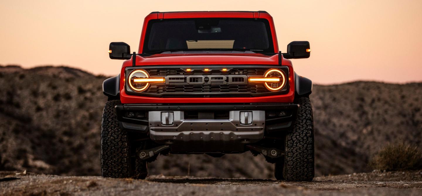 Bronco Raptor Brings G.O.A.T. Modes To Life On Its 12-inch Dash