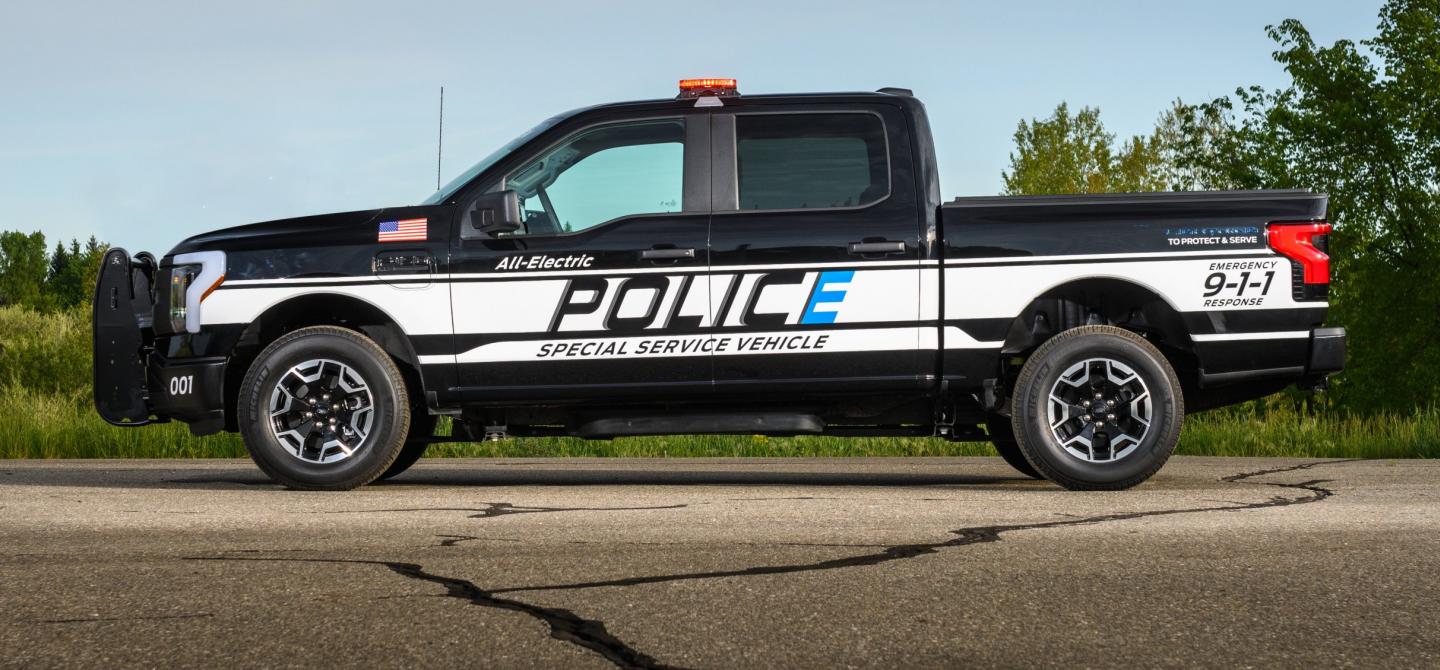 Ford Wants Police Departments Investigating The F-150 Lightning SSV