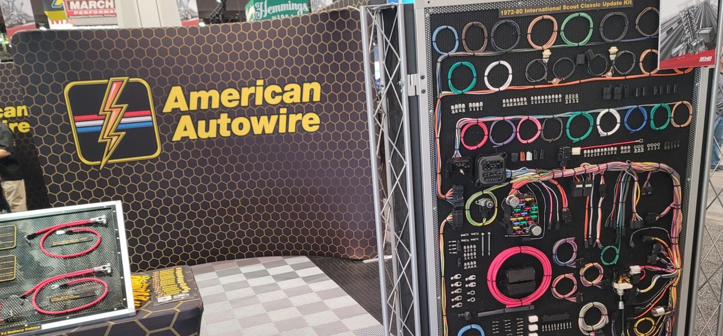 SEMA 2022: American Autowire Debuts Wiring Kit For 1971-1980 Scout