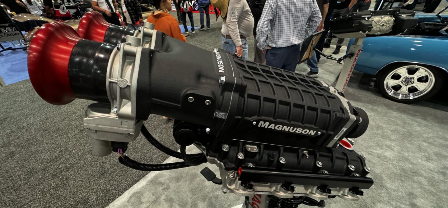 SEMA 2023: Magnuson Now Offers "Maggie" Dual Throttle Body System