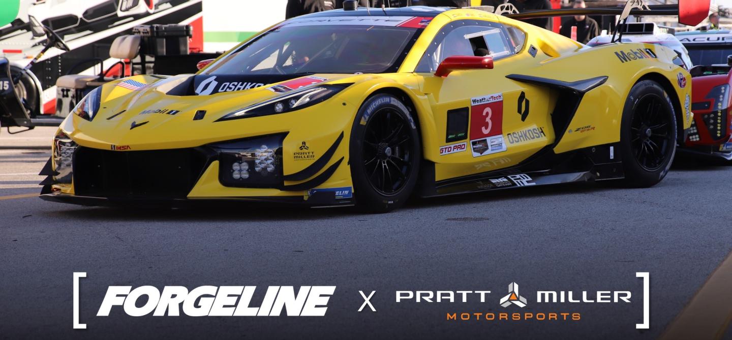 Forgeline And Pratt Miller Motorsports Announce Exciting Partnership