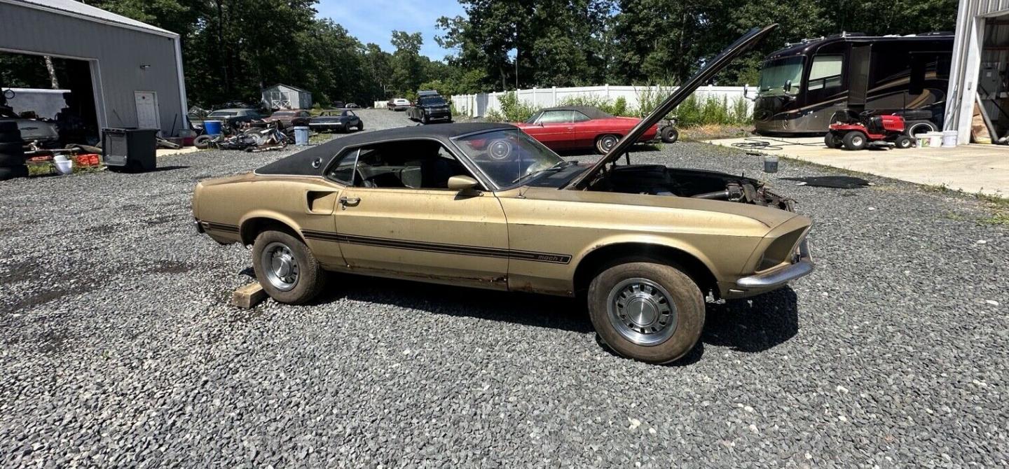 Barn Find 1969 Mustang Mach 1 R-Code 428 Up For Grabs