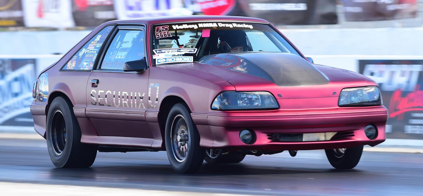 Damien Stephens Wired His Fox Mustang For Drag Strip Success