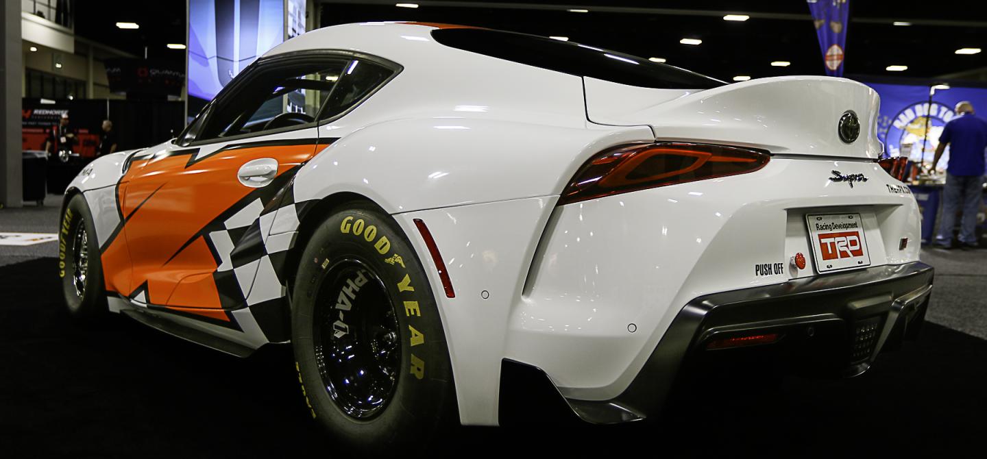All-New Toyota Supra Stock Eliminator Machine Unveiled At HPX Show
